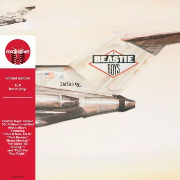 Beastie Boys Licensed To Ill LP Limited Edition Bone Vinyl Target Exclusive - Picture 2 of 2